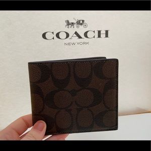 Brand New Men’s Coach Wallet